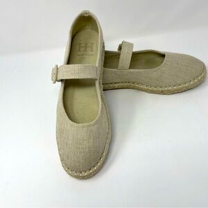 Haute Hippie Cecily Women's Woven Espadrille Buckle Mary Jane Shoes Size 8.5